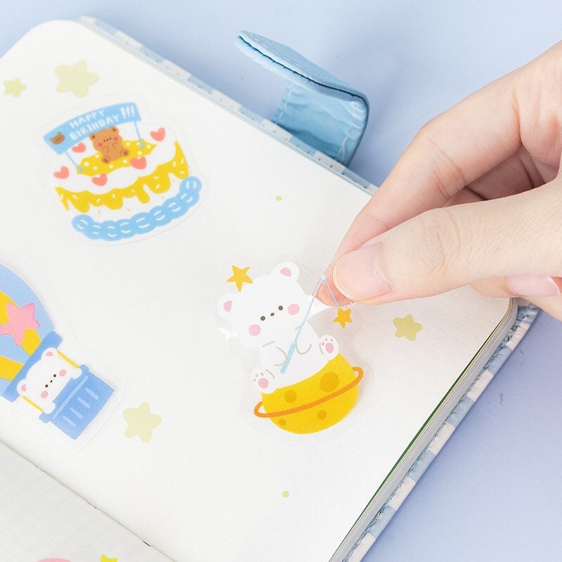 Bear & Bunny Sticker Pack